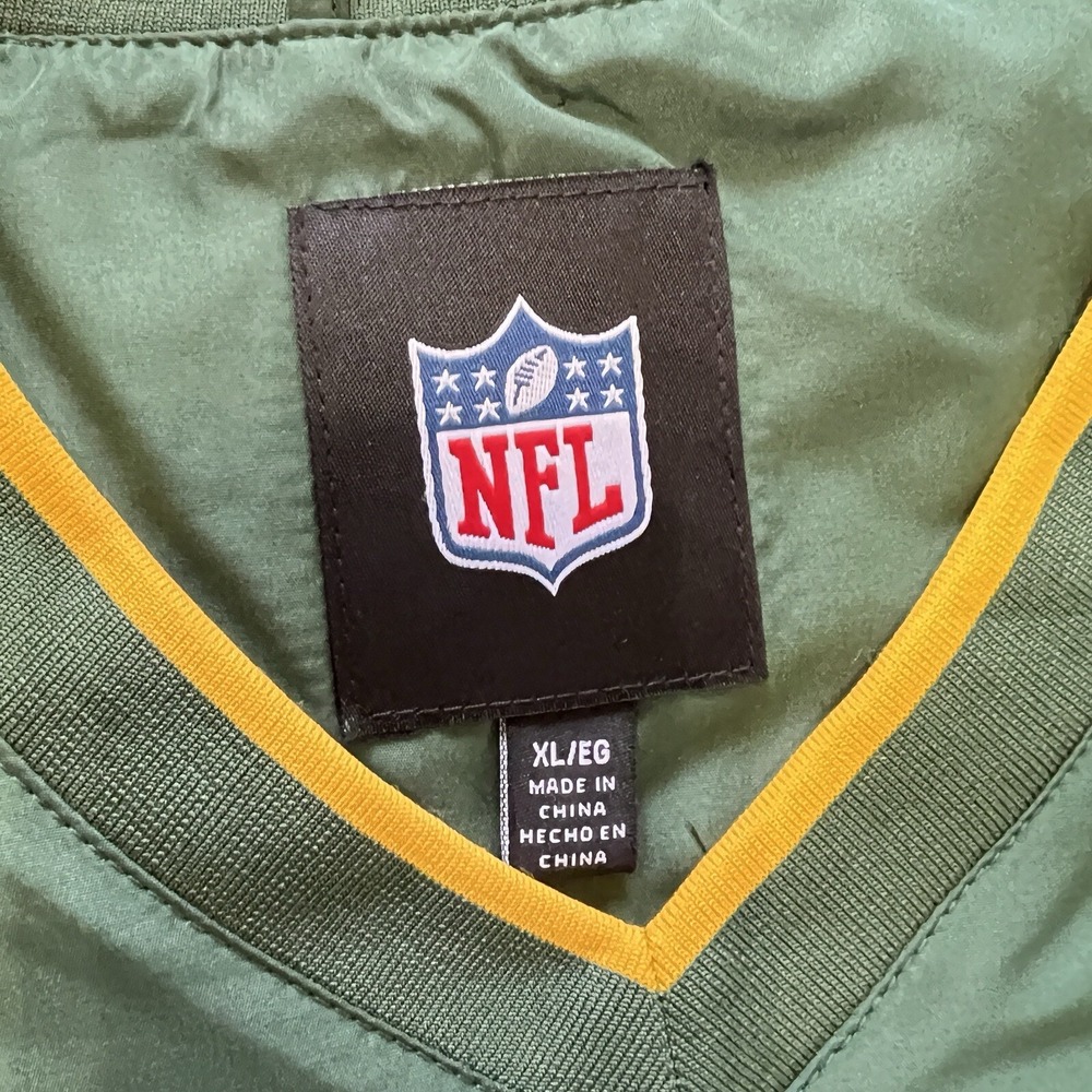 Genuine NFL Green Bay Packers Pullover Windbreaker Green Mens Size XL - Picture 6 of 7